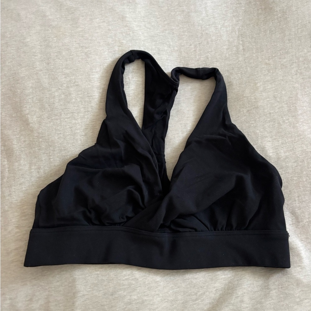 Black Women's Sports Bra